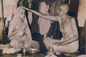 Initiation into monastery