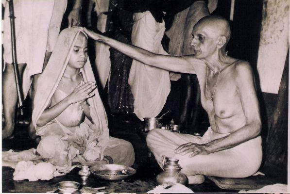 Initiation into monastery